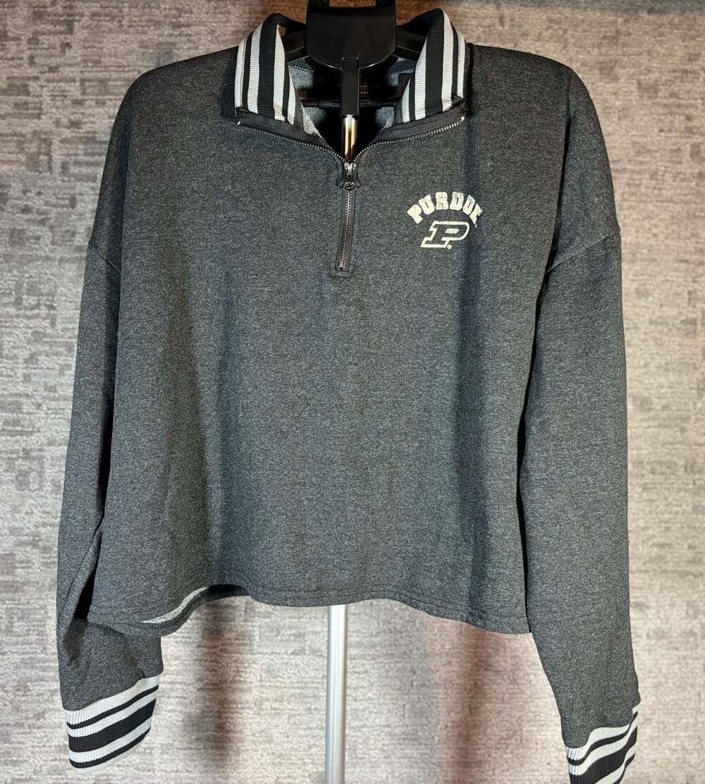 Colosseum‎ Purdue Boilermakers Women's Quarter-Zip Pullover Sweatshirt